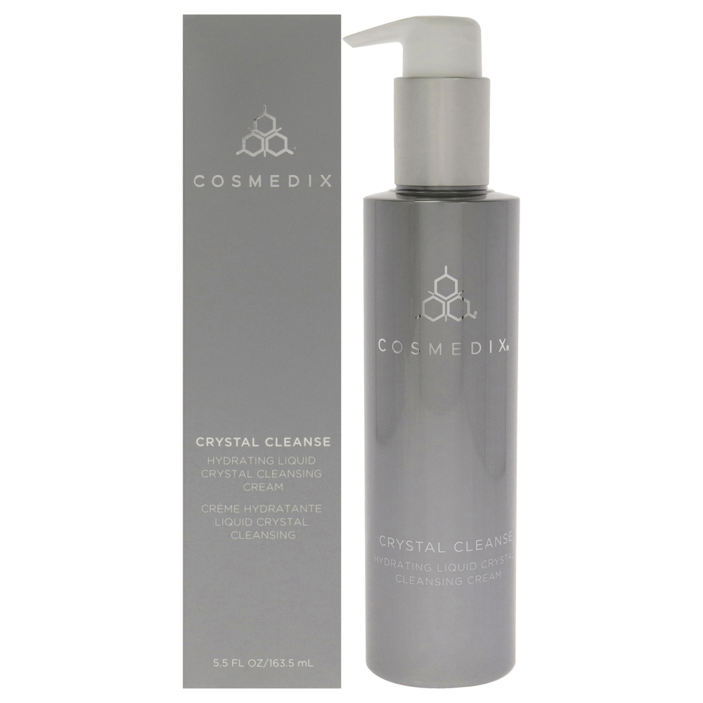 Crystal Cleanse Hydrating Liquid Crystal Cleansing Cream by Cosmedix 5.5oz Cream